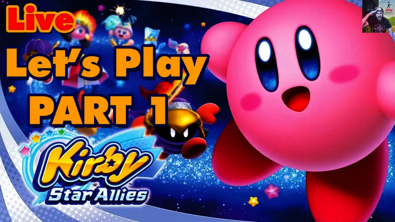 Kirby Star Allies - LIVE Let's Play Part 1 (Dream Land)