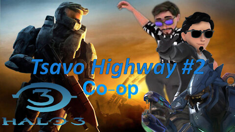 Let's play Halo 3 (Halo MCC) Co-op on Legendary (Xbox Series X) Tsavo Highway #2-Vehicle Battle