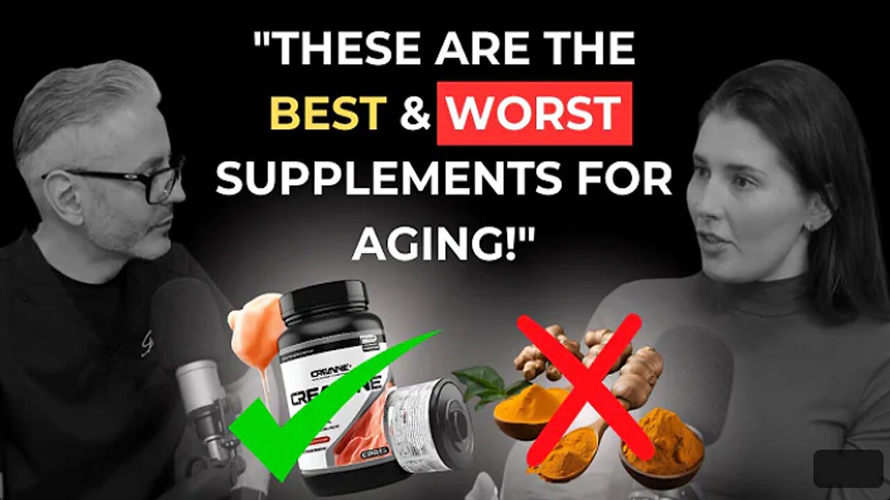 Top 10 BEST & WORST Supplements to SLOW Aging & Extend Longevity