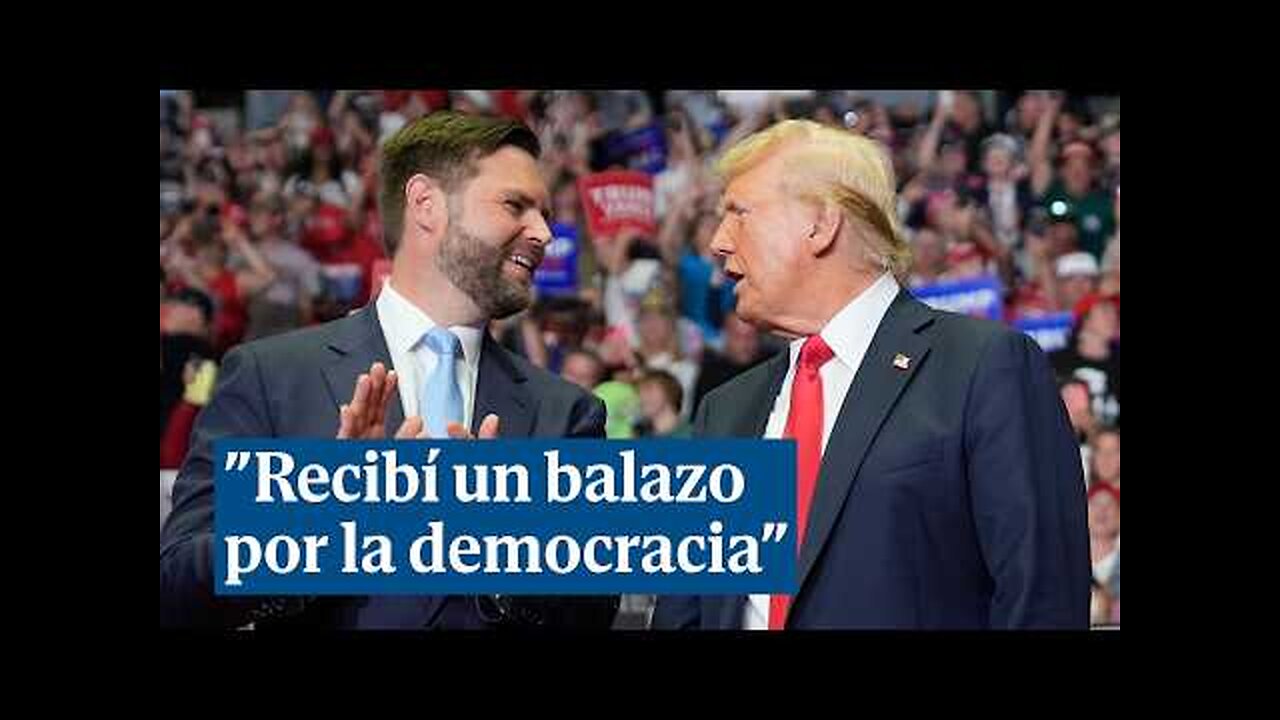 Donald Trump: "Dicen que soy una amenaza para la democracia y recibí un balazo por la democracia"