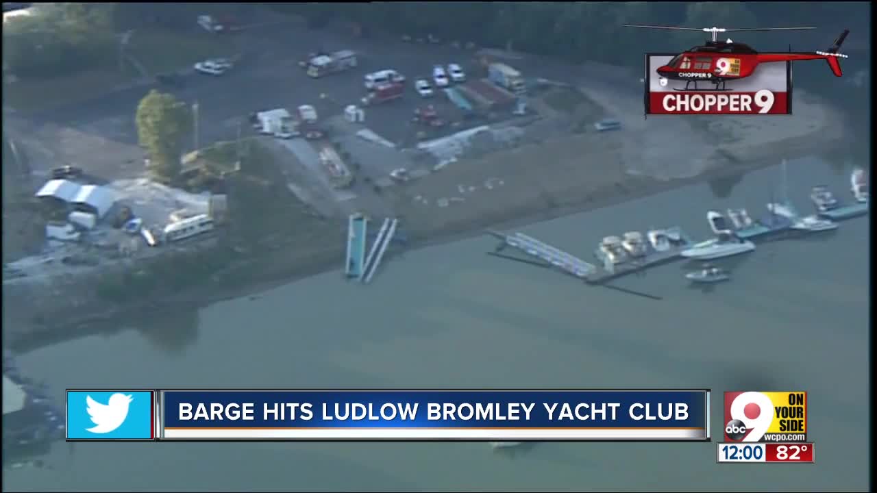 PD: Ludlow Bromley Yacht Club ‘total loss’ after barge crash