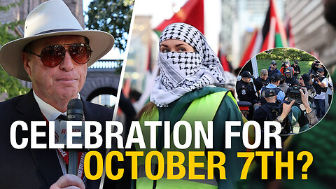 Pro-Hamas protesters chant for genocide during Oct. 7 memorial in Toronto