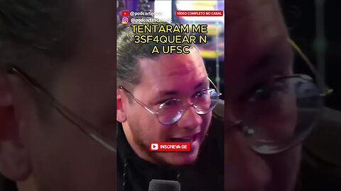 FAUSTINO: TENTARAM ME 3SF4QUEAR NA UFSC #shorts #mbl #inimigospublicos #ufsc #faustino