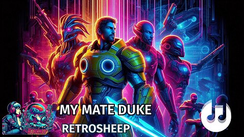 MY MATE DUKE - Retrosheep UFO Electronica Sessions - New Track part 3 Alex and Duke #newsong