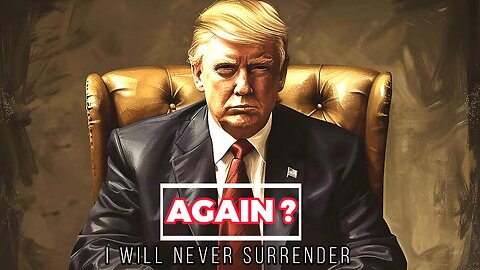 Nothing will slow me down | I will never surrender | Donald Trump