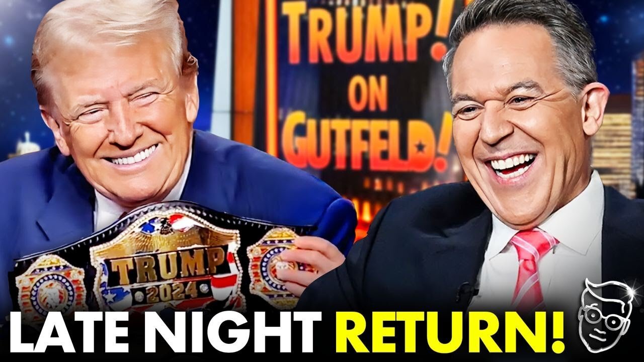 Trump Makes Return to Late Night TV in HYSTERICAL Gutfeld Interview | 'Comedy GOLD' 🤣