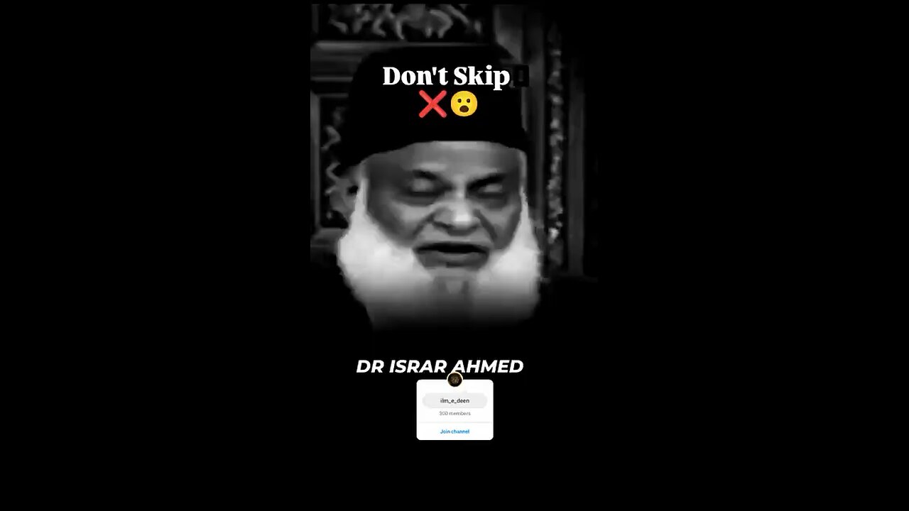 Dr Israr Ahmed