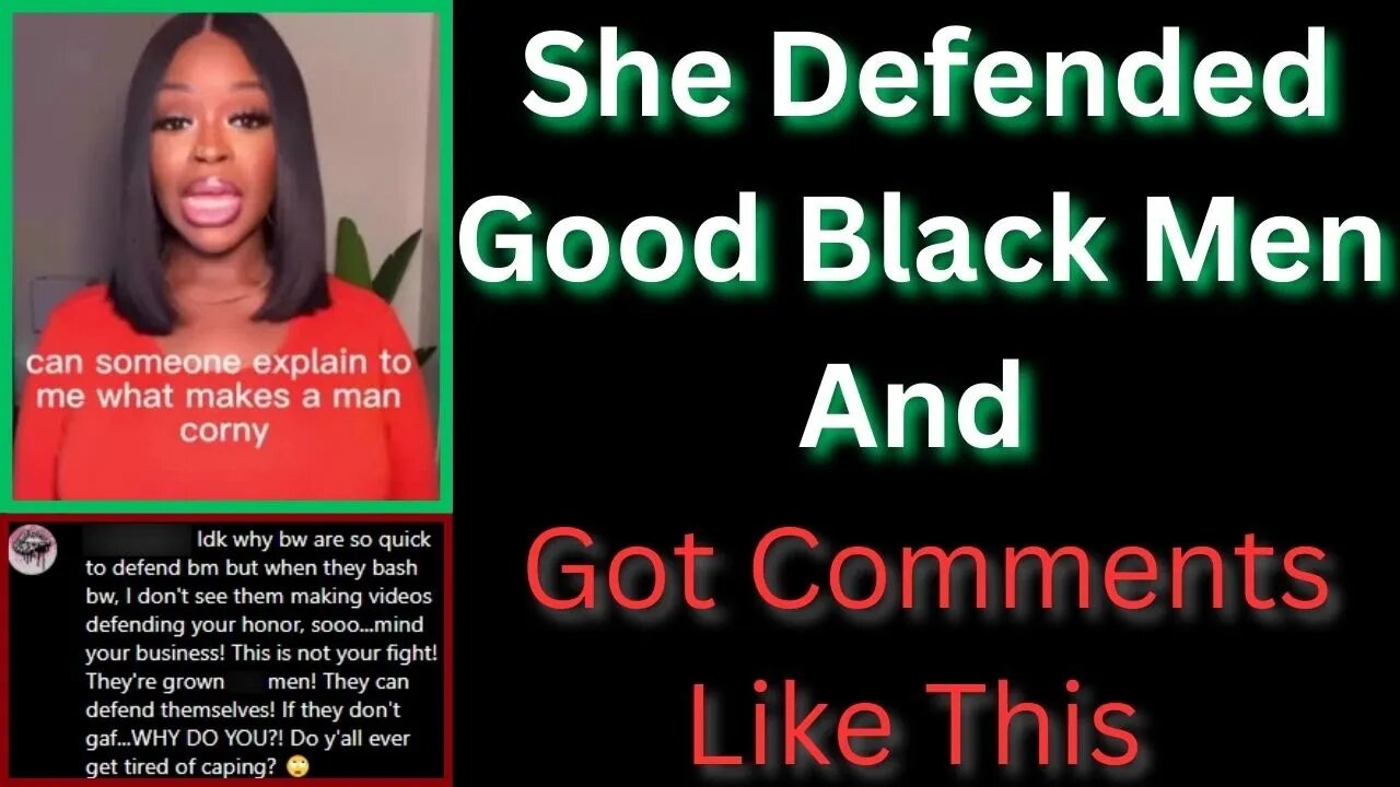 |NEWS| She Defended Black Men And Received Comments Like This