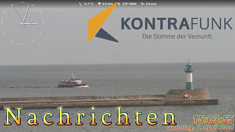 Kontrafunk Nachrichten Radio 07.April 2024 - 15:00 Uhr #news, #FreeAssange, #ampelruecktritt