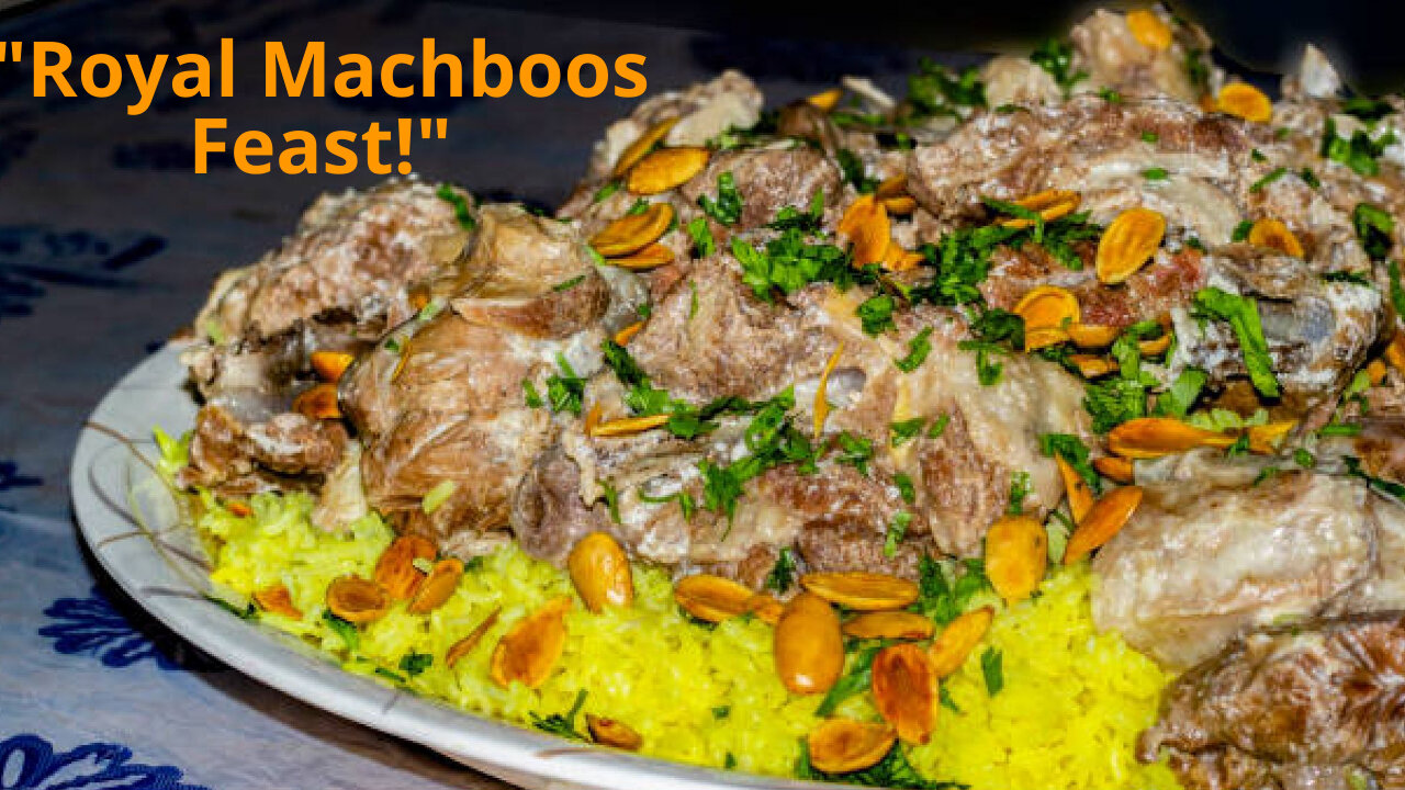 "Machboos Royale – The Ultimate Lavish Qatari Feast!"