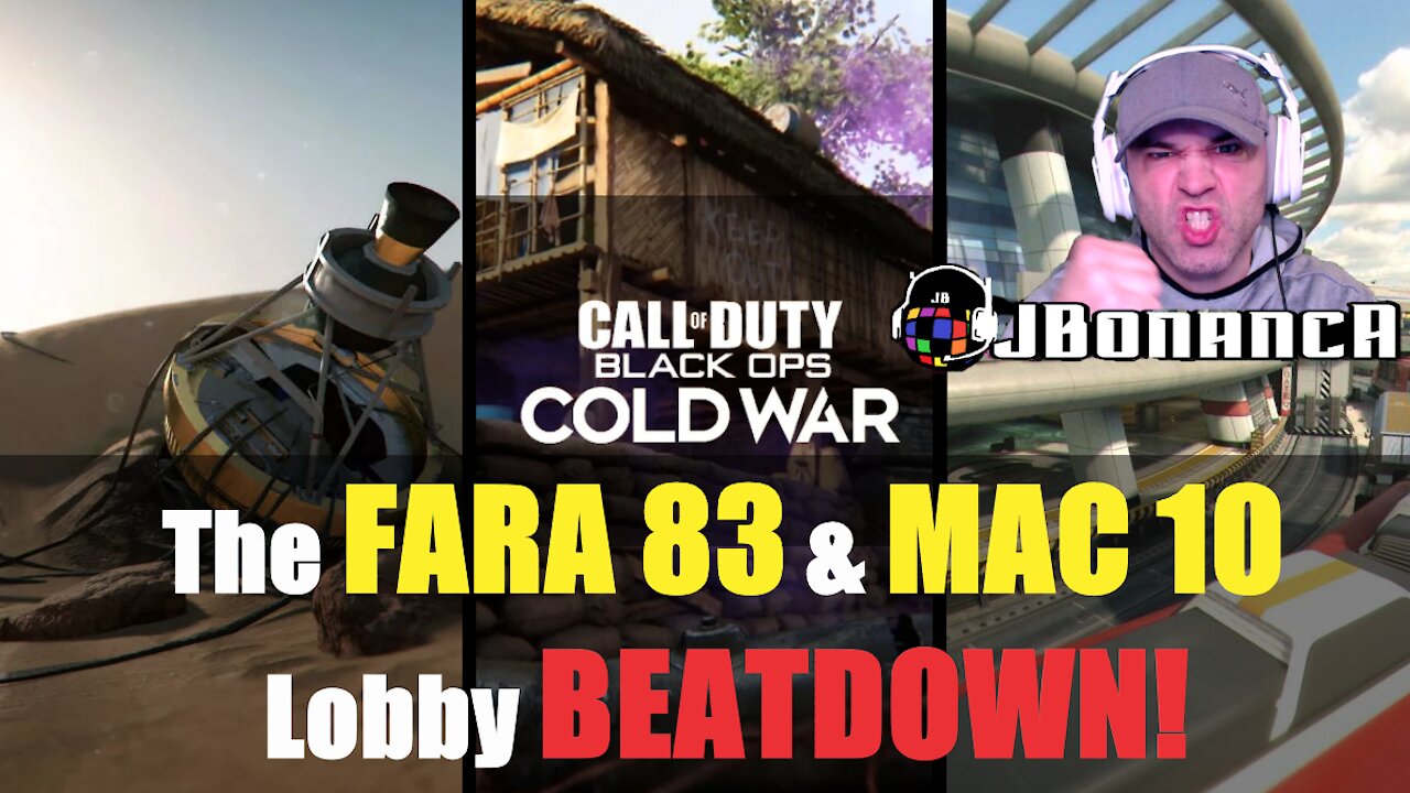 The FARA 83 & MAC 10 Lobby BEATDOWN! #BlackOpsColdWar