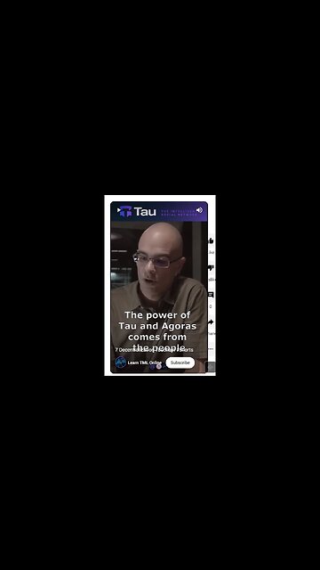 D8 Tauchain and Agoras: Empowering People and Rewarding Participation #shorts