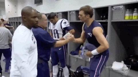 LOL! Bill Belichick DENIES Tom Brady a Hug After Beating the Jets