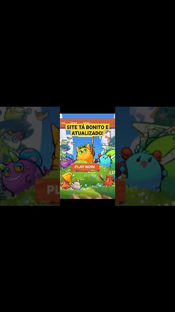 AXIE INFINITY: SITE ATUALIZADO!