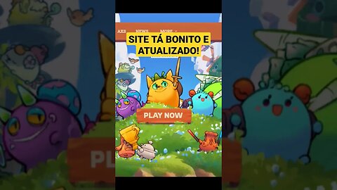 AXIE INFINITY: SITE ATUALIZADO!