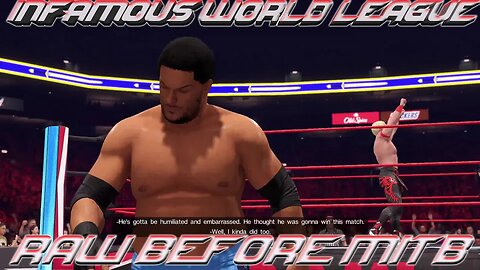 WWE2k22 Season 1 Week 3: Raw Before MITB
