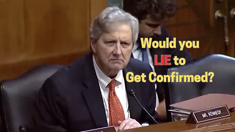 Would you lie to this committee to get confirmed?