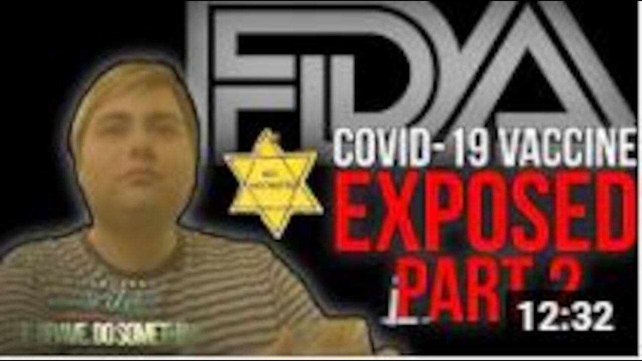 PART 2: FDA Official 'Blow Dart African Americans' & Wants 'Nazi Germany Registry' for Unvaccinated