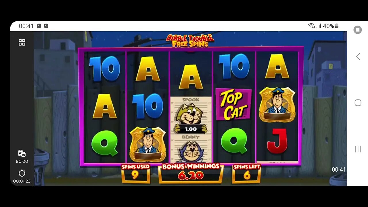 4Scatter bonus on Top Cat most wanted .Will it be the 4scatters of DOOM.