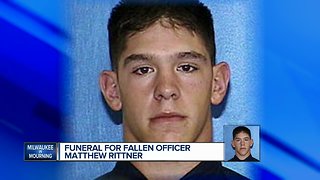 Milwaukee says goodbye to fallen MPD officer Matthew Rittner