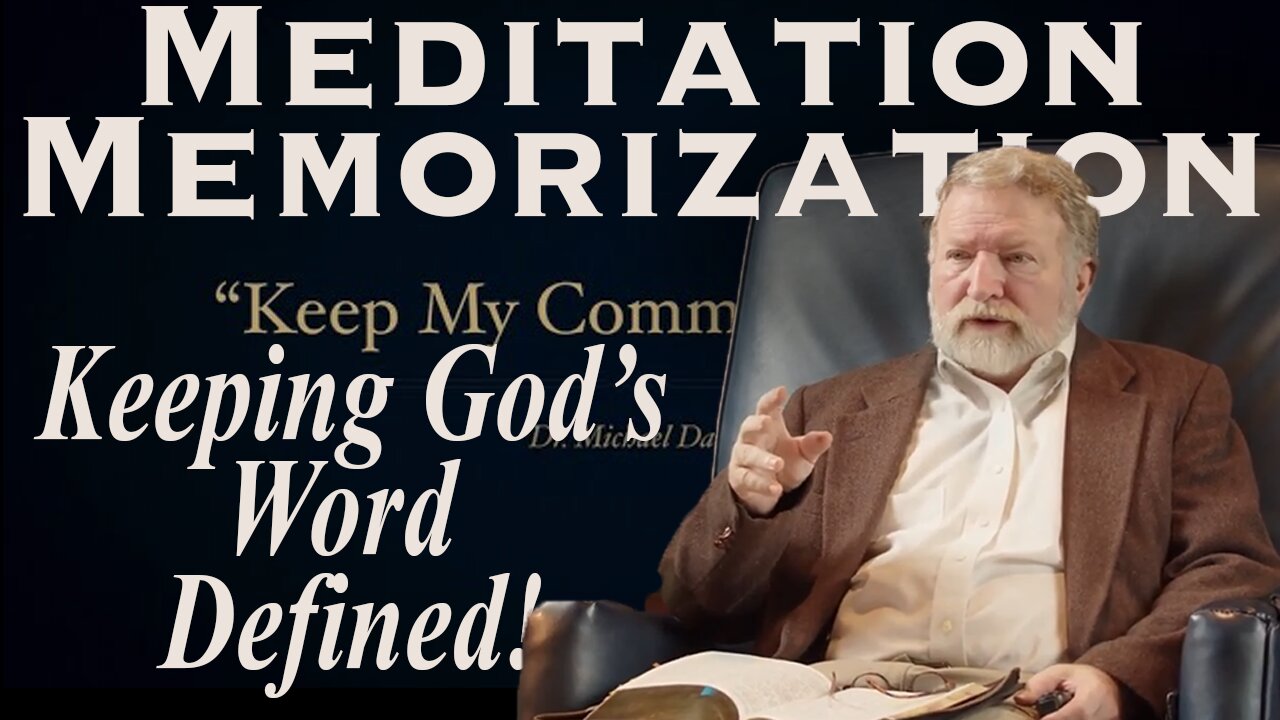 “Keep” Does NOT mean “Obey”, Keep My Commandments Part 4