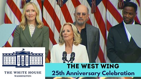 The West Wing Cast Reunites at the White House for 25th Anniversary Celebration!