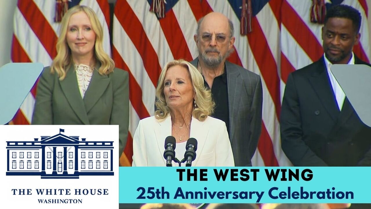 The West Wing Cast Reunites at the White House for 25th Anniversary Celebration!