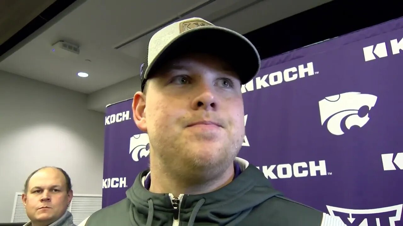 Kansas State Football | Hadley Panzer Postgame Interview | K-State 47, Kansas 27