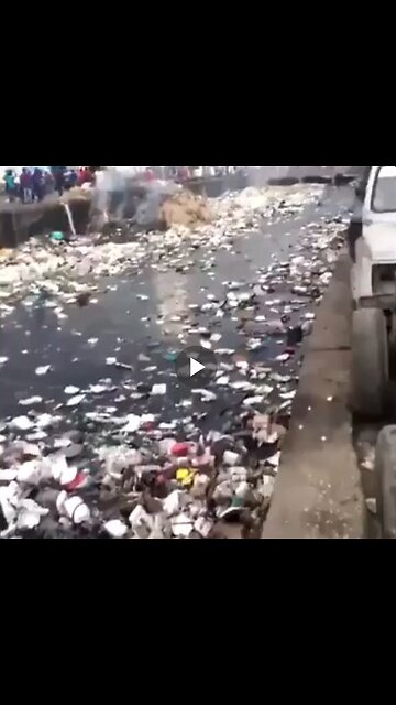 This is Port-au-Prince in Haiti. Whose fault is it that the country is a failed state...