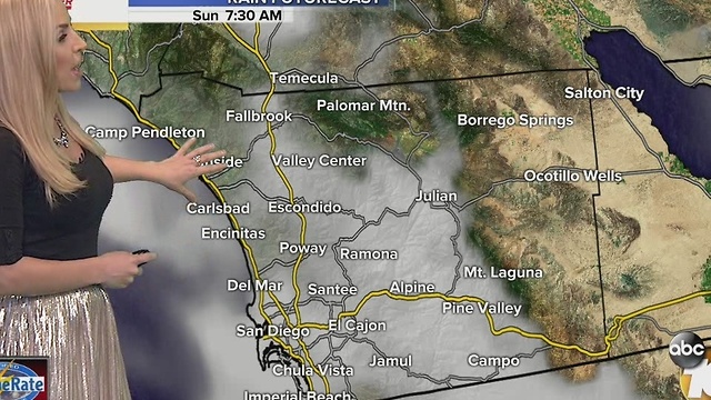 Kristen Dec 31st 11pm forecast