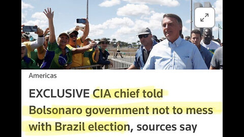 US Meddled In Brazil's Elections With Cia Backing?