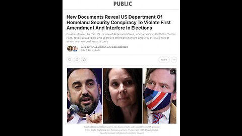 GOP Report PROVES Big Tech COLLUDED To Violate Free Speech With Government In INSANE New Report 11-7