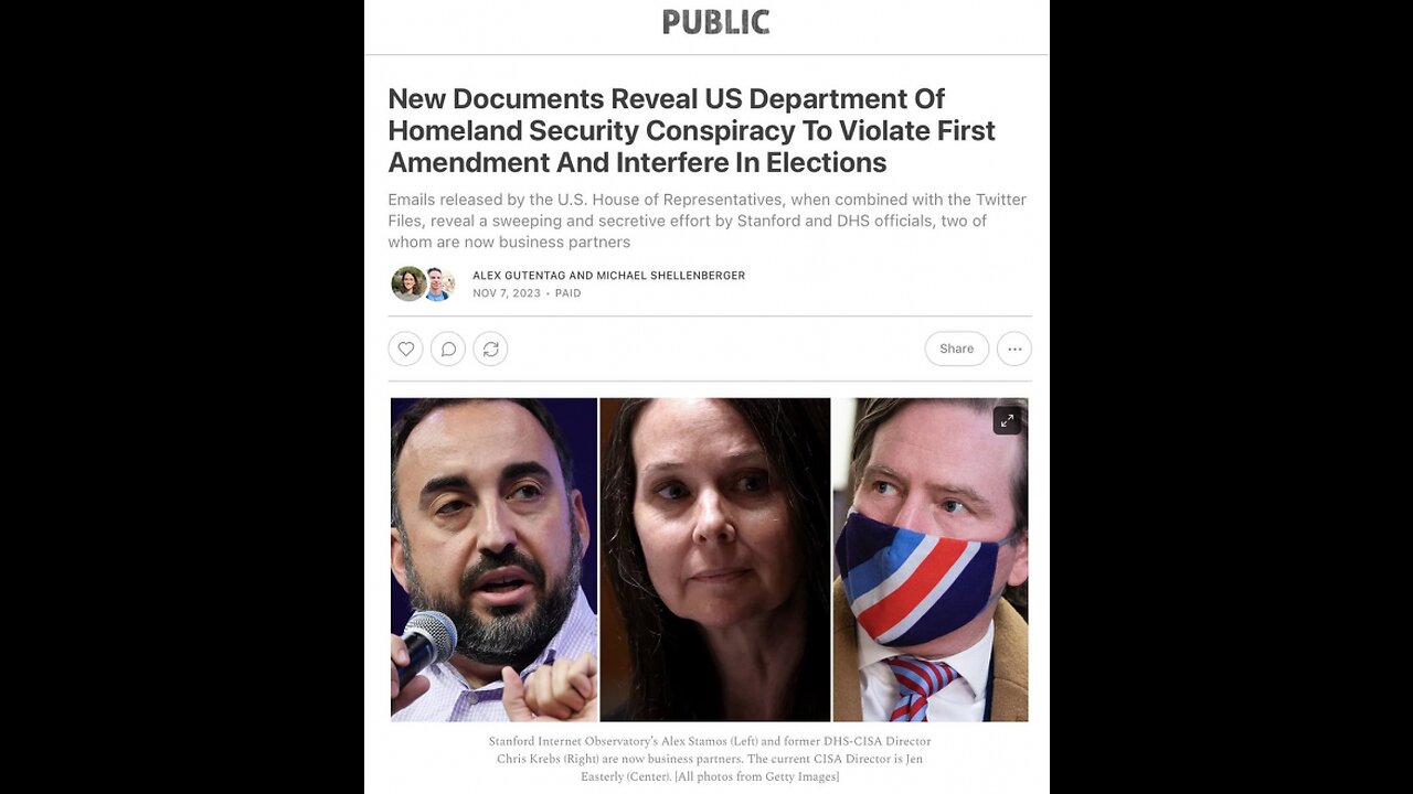 GOP Report PROVES Big Tech COLLUDED To Violate Free Speech With Government In INSANE New Report 11-7