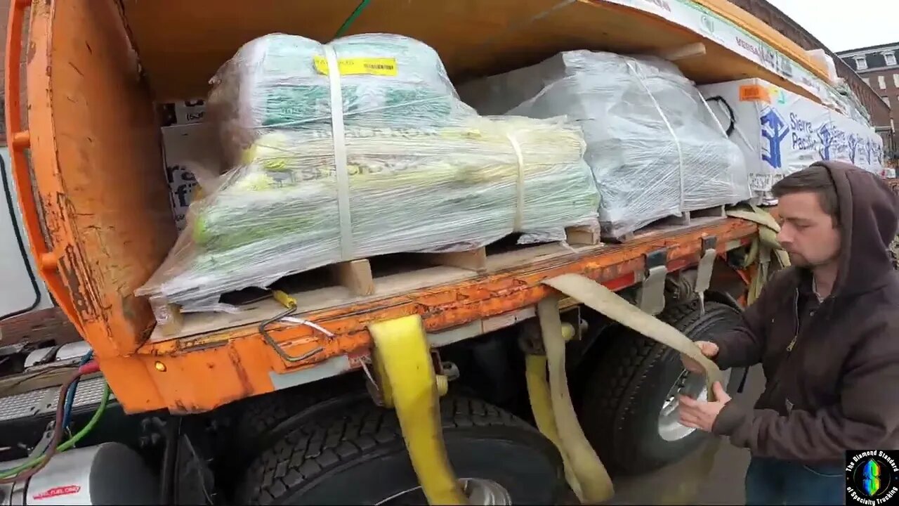 Truckload of Lumber Delivery with my Buddy Thomas!