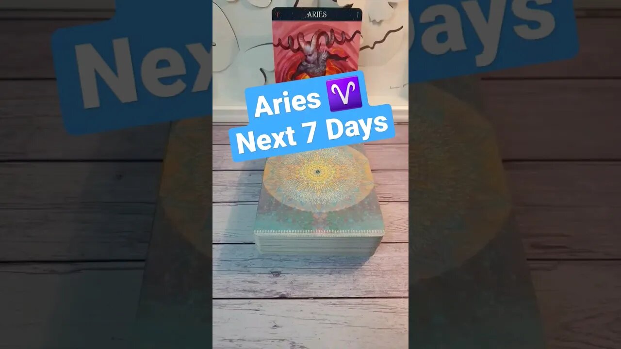 Aries Guidance | Your Next 7 Days #shorts #aries #next7days #guidance