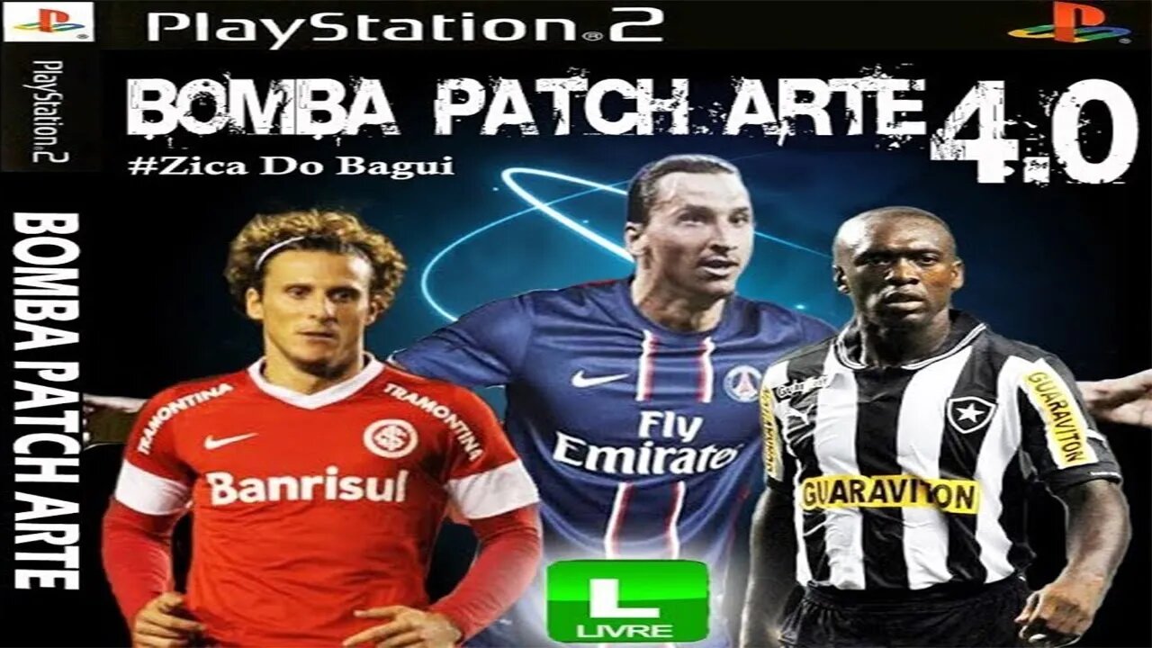 🚨 BOMBA PATCH ARTE 4.0 OFICIAL BRASILEIRÃO (PS2) ISO! (PC, ANDROID, PLAYSTATION 2)