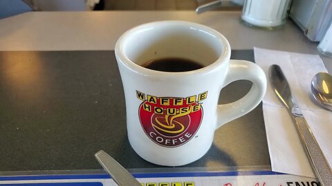MEAL OF THE DAY AT WAFFLE 🧇 HOUSE 🏠