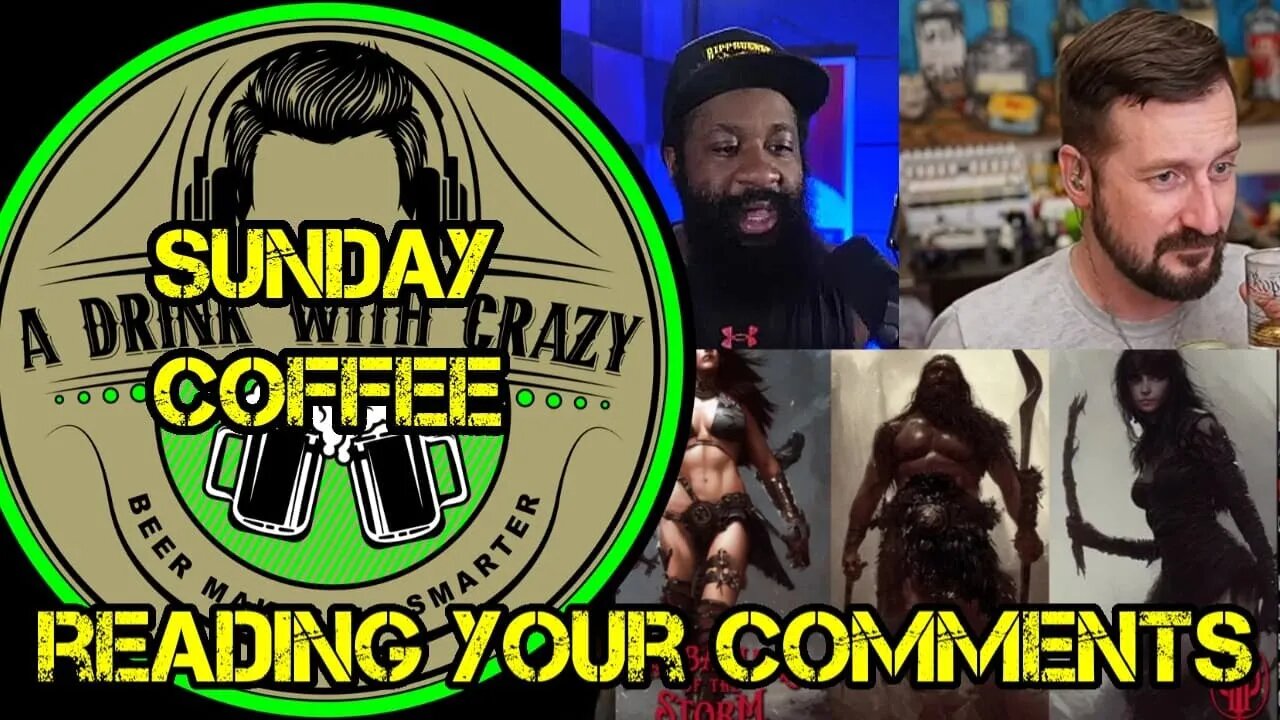 Sunday Coffee: Eric July, Nick Rekieta, Author Bryan Asher, Ironage Media, Talking Pulp Press