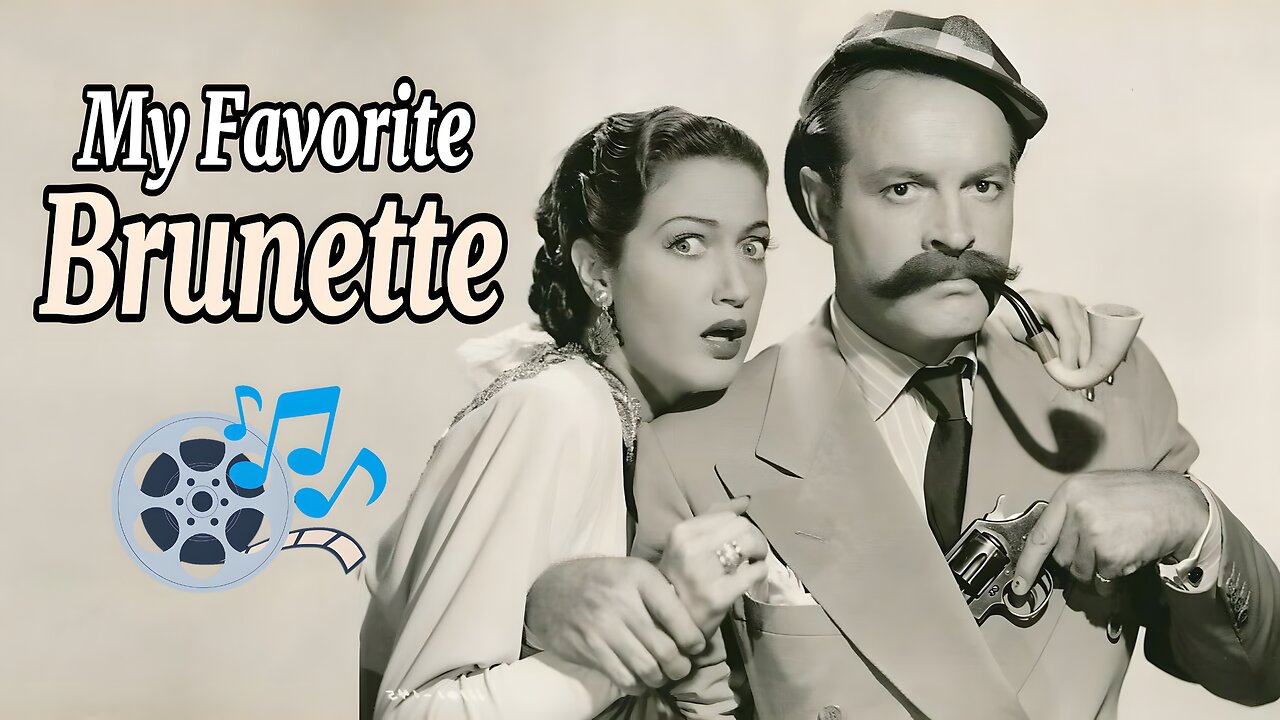 My Favorite Brunette - 1947 (HD) | Starring Dorothy Lamour & Bob Hope