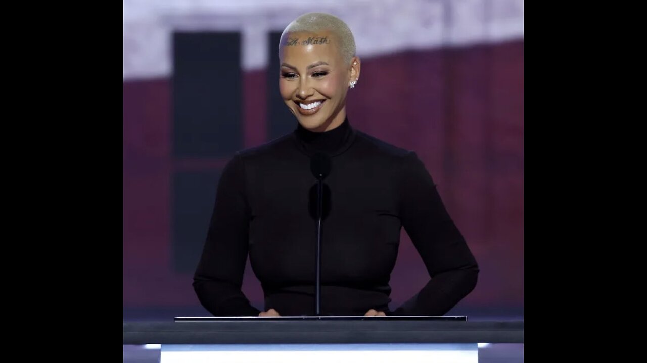 Biden-Harris Campaign Criticizes Amber Rose for Supporting Trump at RNC