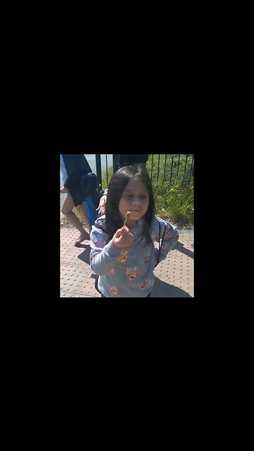 My little cute baby girls are loving dandelions- fun time together