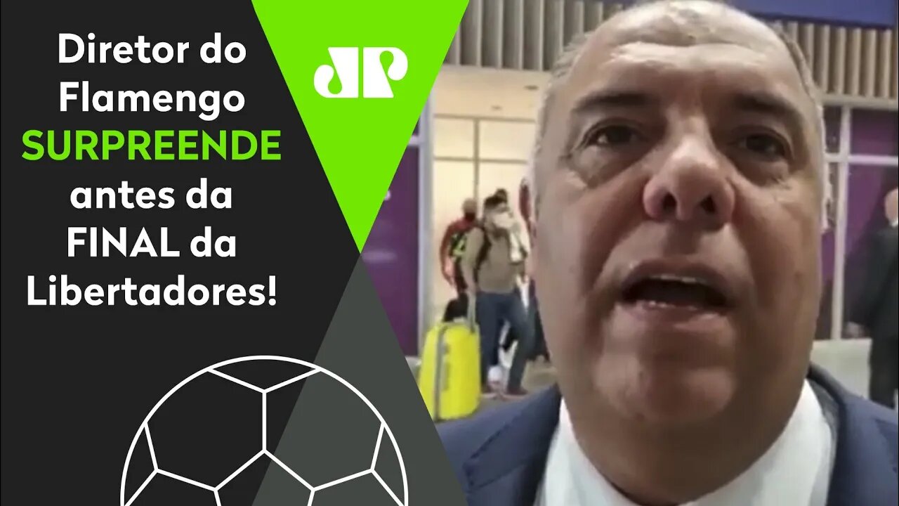 "O Palmeiras é..." OLHA o que Marcos Braz, diretor do Flamengo, FALOU ANTES da FINAL!