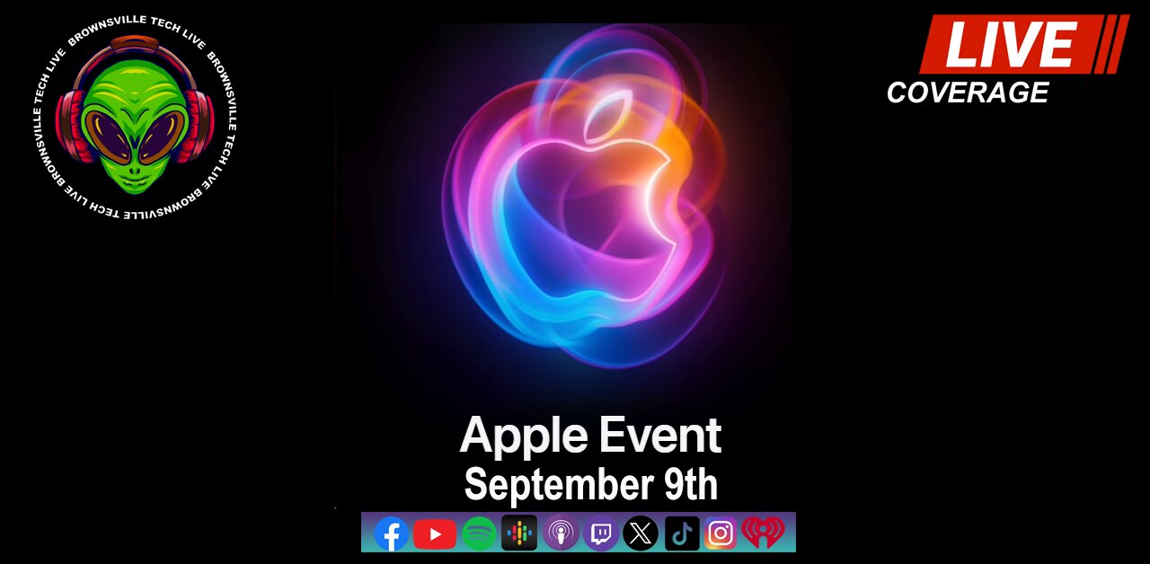 Live Coverage of Scheduled Apple Event - Sept. 9th