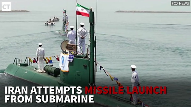 Iran Attempts Missile Launch from Submarine