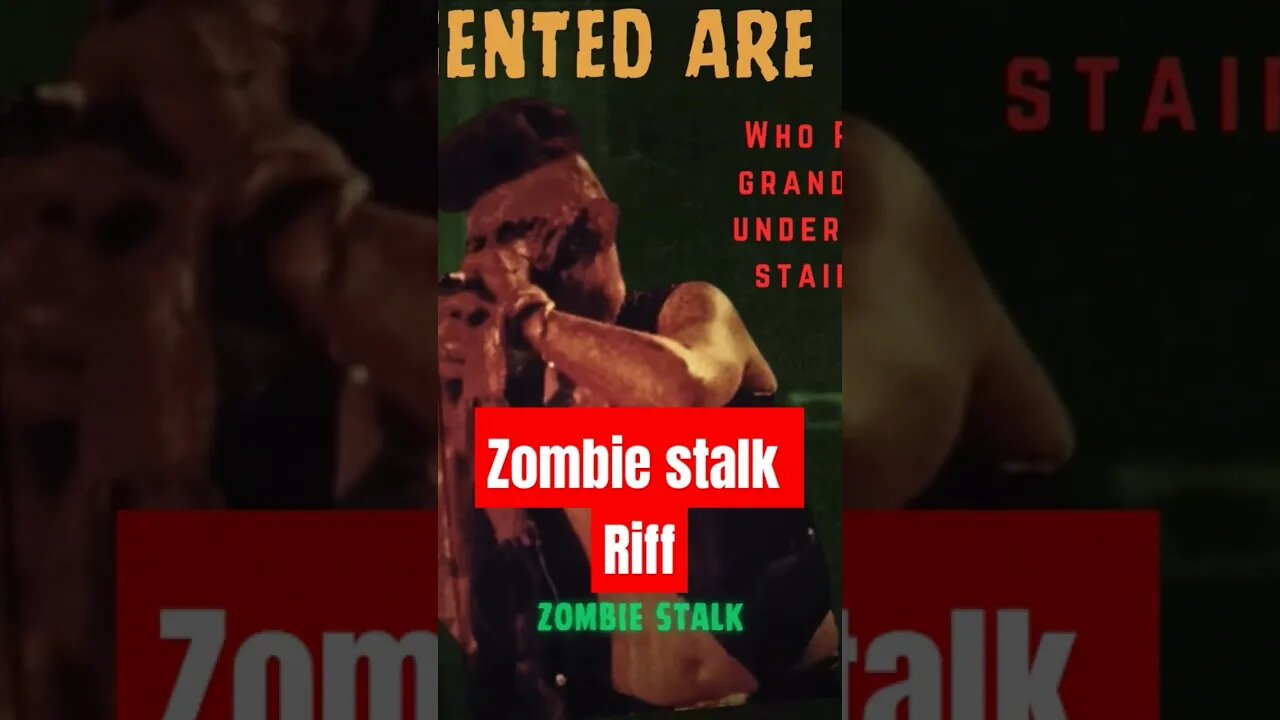 Zombie Stalk -Best#guitarriff #psychobilly #rockabilly #shorts #livemusic #guitar #explore #music