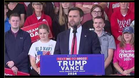 JD Vance and Donald Trump Jr. Campaign in Sanford, North Carolina