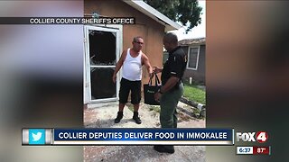 Collier deputies deliver food to people in Immokalee