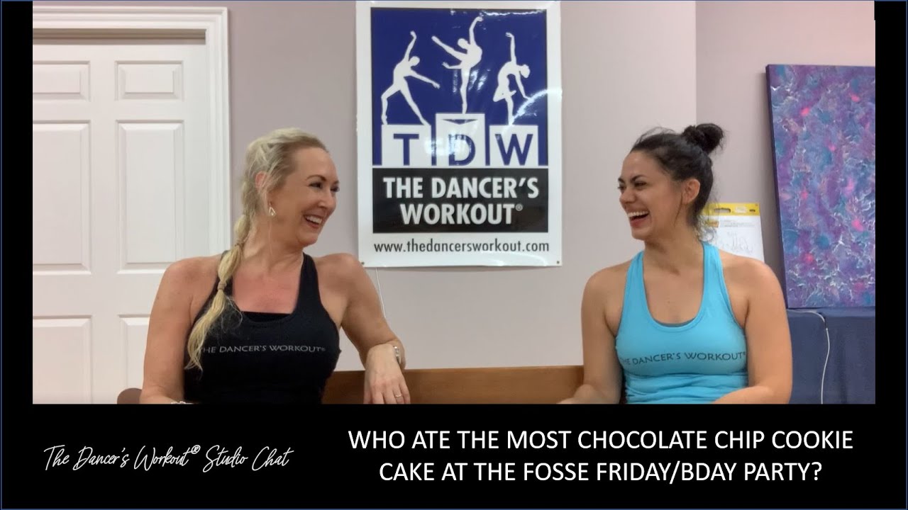 Who ate the most chocolate chip cookie cake at the Fosse Friday/Birthday party?