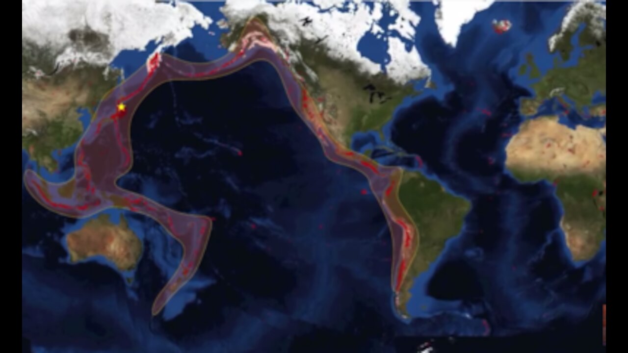 Pacific Ring of Fire Earthquake and Wyoming Nuclear Event Prophetic Dreams