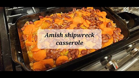 Amish shipwreck casserole #casserole #hamburgerrecipe #threeriverschallenge